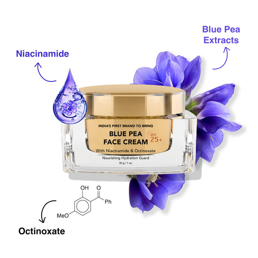 Blue Pea Face Cream with SPF 25+ (30 gm)