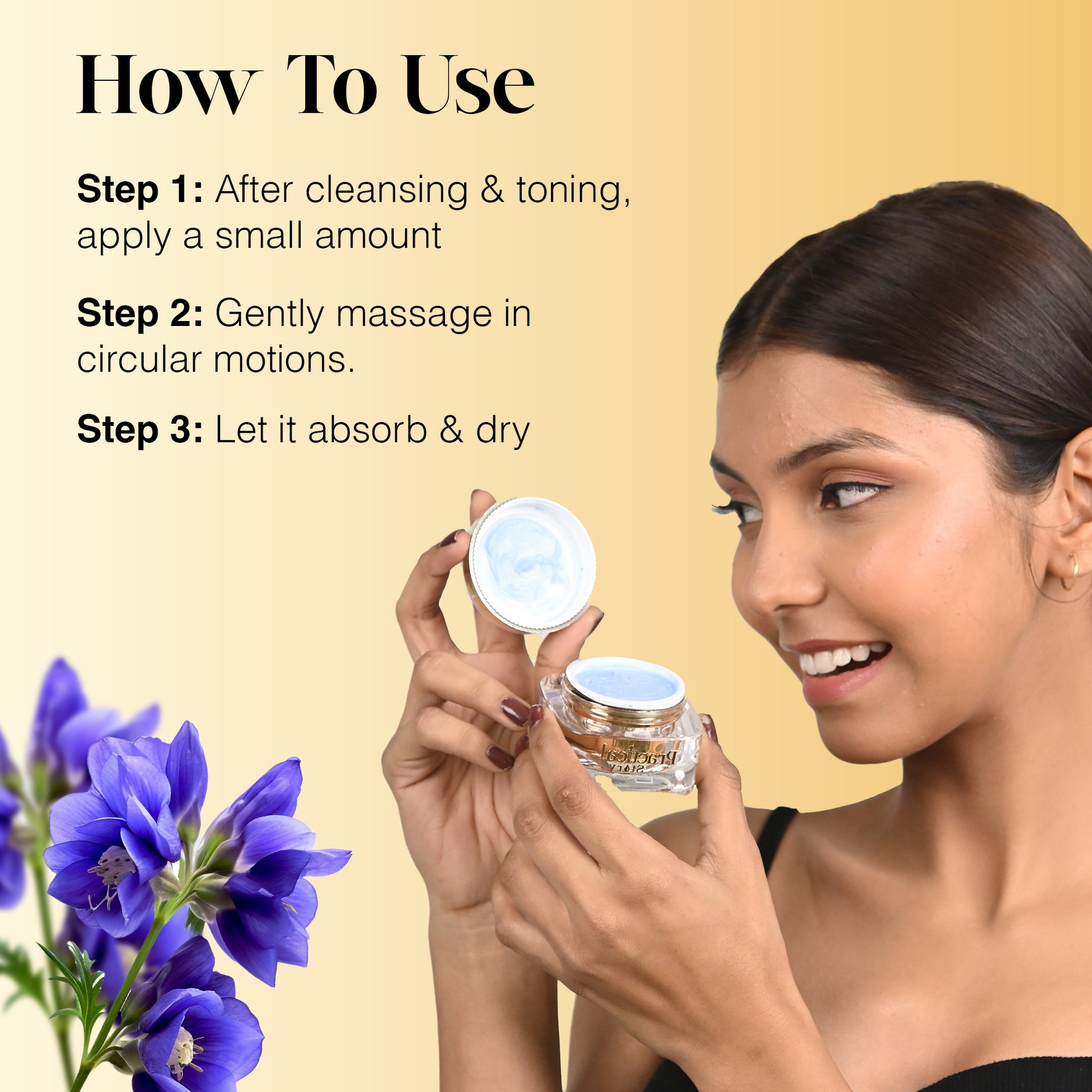 Blue Pea Face Cream with SPF 25+ (30 gm)